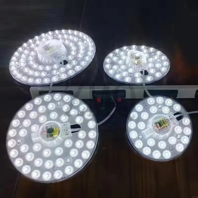 LED Panel Ceiling Light Replacement LED Module AC220V Round LED Light Board 12W 18W 24W 36W Energy Saving LED Lights