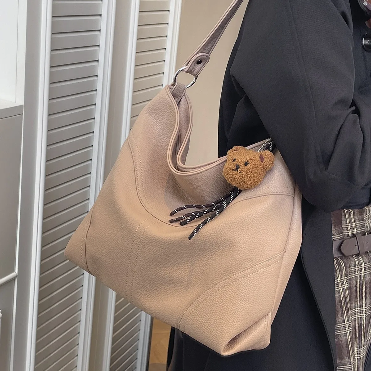 

Новинка 2023 года, универсальная сумка-мессенджер, женская сумка-ведро High Sense, модная женская сумка большой вместимости