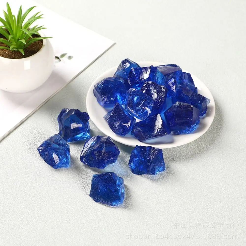Practical Landscaping Yoga Geometry Handmade Diffuser Stone Ornaments Fish Tank Decor Glass Original Stone Healing Crystals