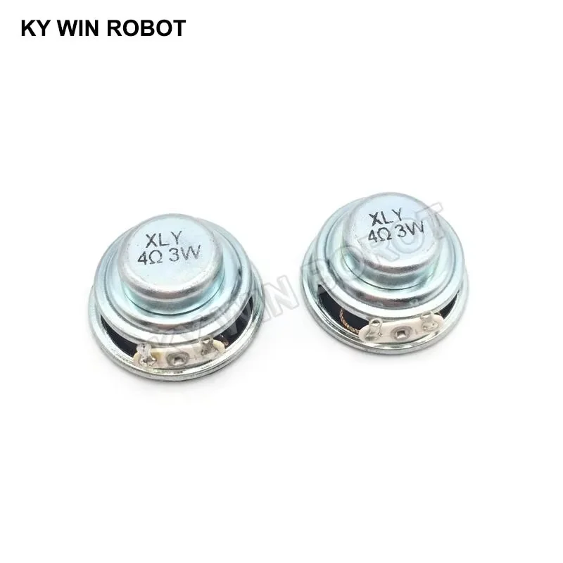 2PCS/Lot High Quality Speaker Horn 3W 4R Diameter 3.2CM 32MM Mini Amplifier Rubber Gasket Loudspeaker Trumpet thickness 17MM