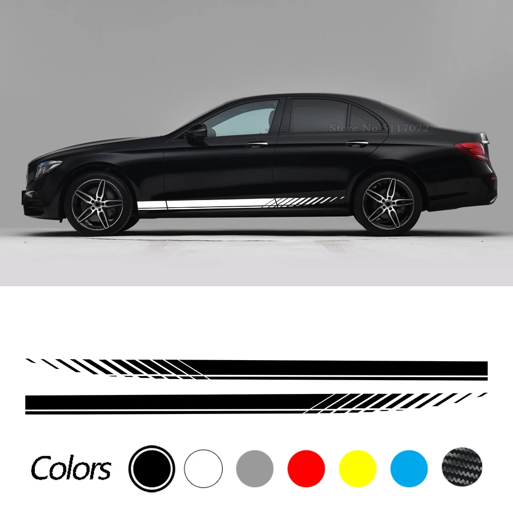 Car Edition1 Decal Sjde Sticker For Mercedes Benz W212 E Class E63 E250 E200 E220d E230 E260 E300 E320 E350 E400 E500 E550