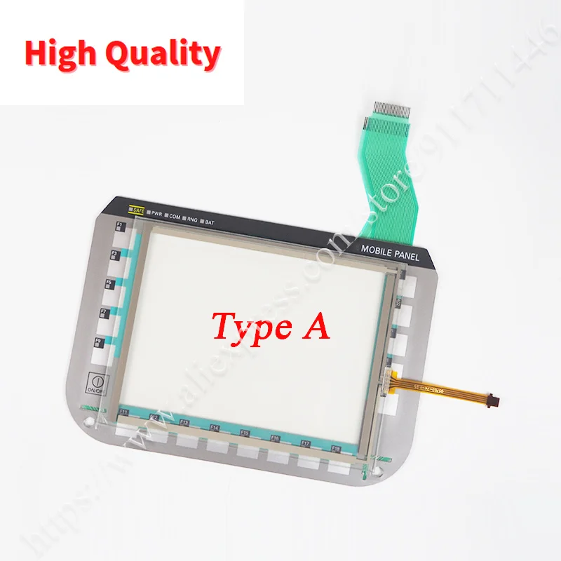 Touch Screen Glass and Membrane Button Film Keypad for Mobile Panel 277 IWLAN V2 Operation 6AV6645-0DD01-0AX1 Touchscreen