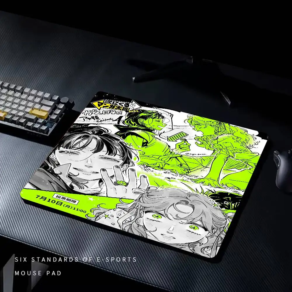 The Guy She Was Interested In Wasn't A Guy At All Game Mouse Pad For Small Size Mouse Pad Gamer Keyboard Mouse Mats Desk Mat