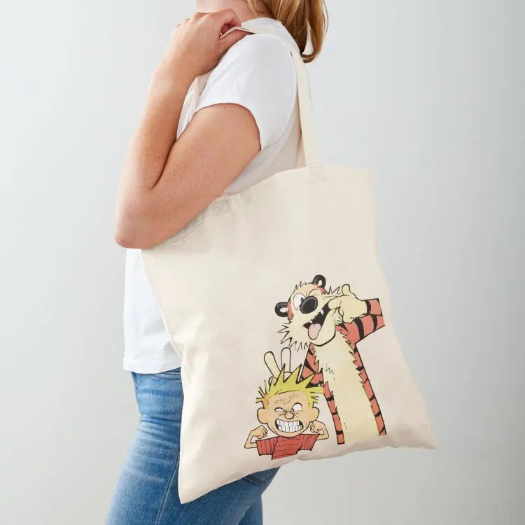 Calvin And Hobbes Bill Watterson Tote Bag