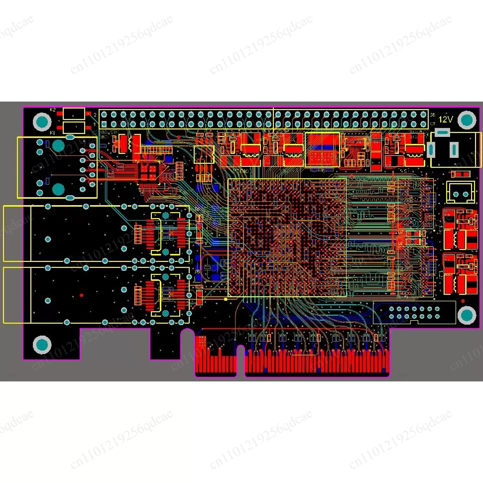 XC7K325T development board PCIe SFP fiber, Gigabit network port Kintex7 ultra XC7A200T core board