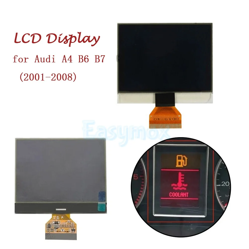 

LCD Display for Audi A4 B6 B7 2002-2008 Instrument Cluster Dashboard Screen Repair Parts Car Accessories