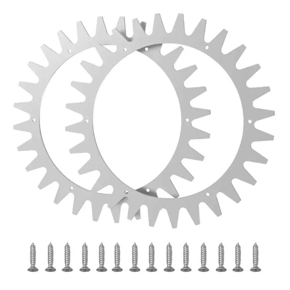 

1 Set Steel Spikes For Sileno Minimo 250 And For Sileno Minimo 500 Anti-Skid Traction Wheels For Superior Lawn Care Garden Tool
