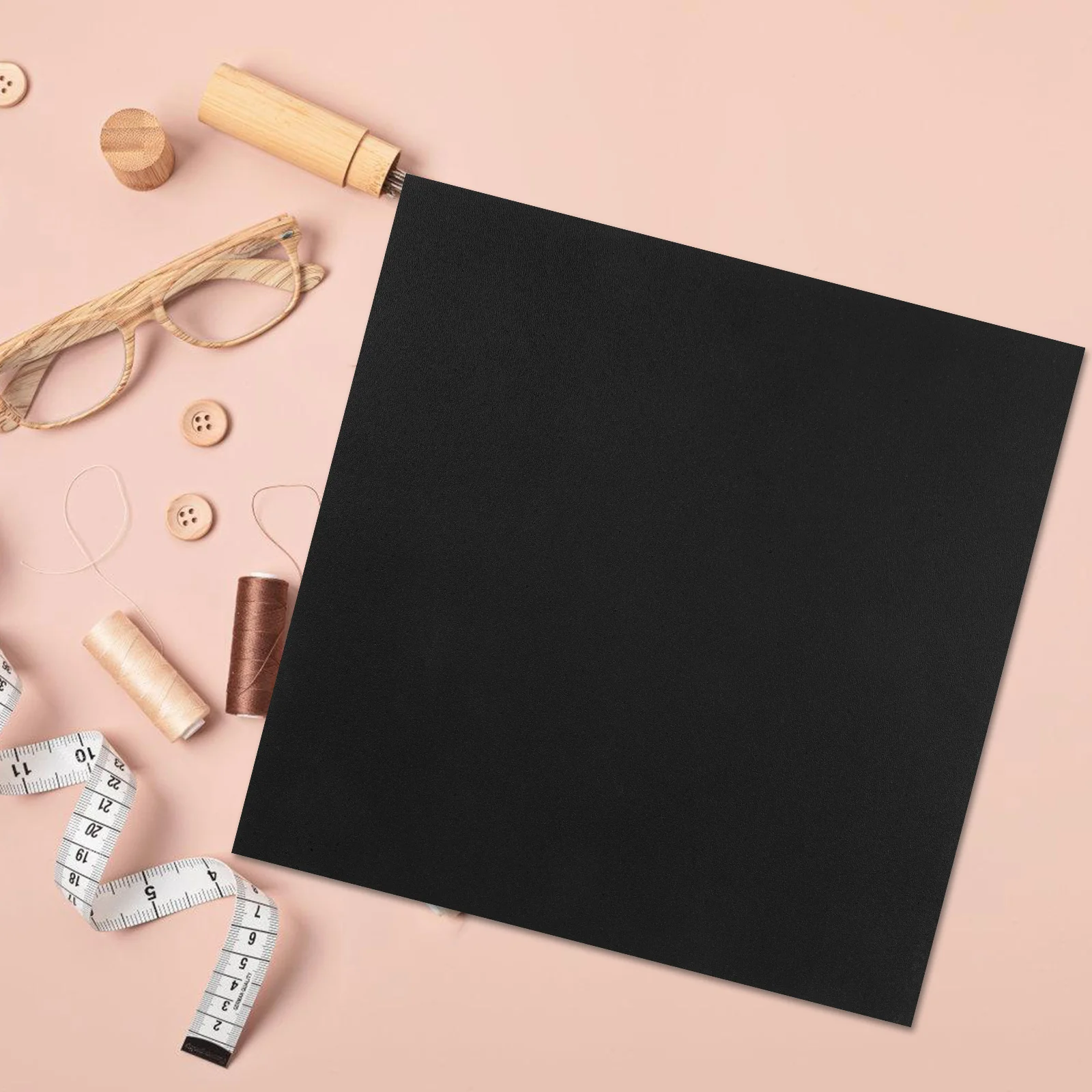 

Black Plastic Sheet Compact Size Thickness Durable DIY Crafting Panel Thermal Forming Plastic Sheet DIY Plate Panel