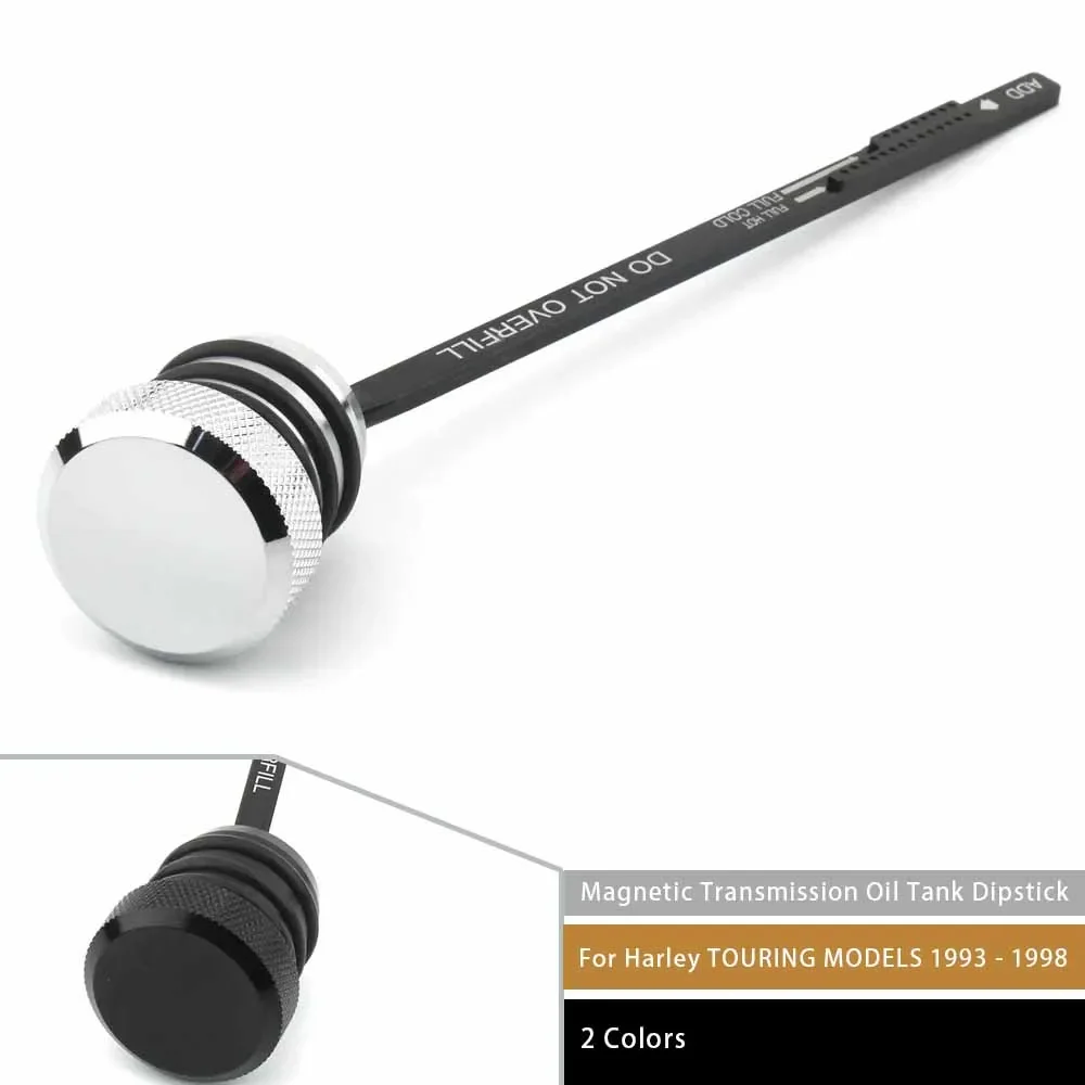 

Motorcycle Magnetic Transmission oil tank dipstick For Harley Touring 1993 1994 1995 1996 1997 1998