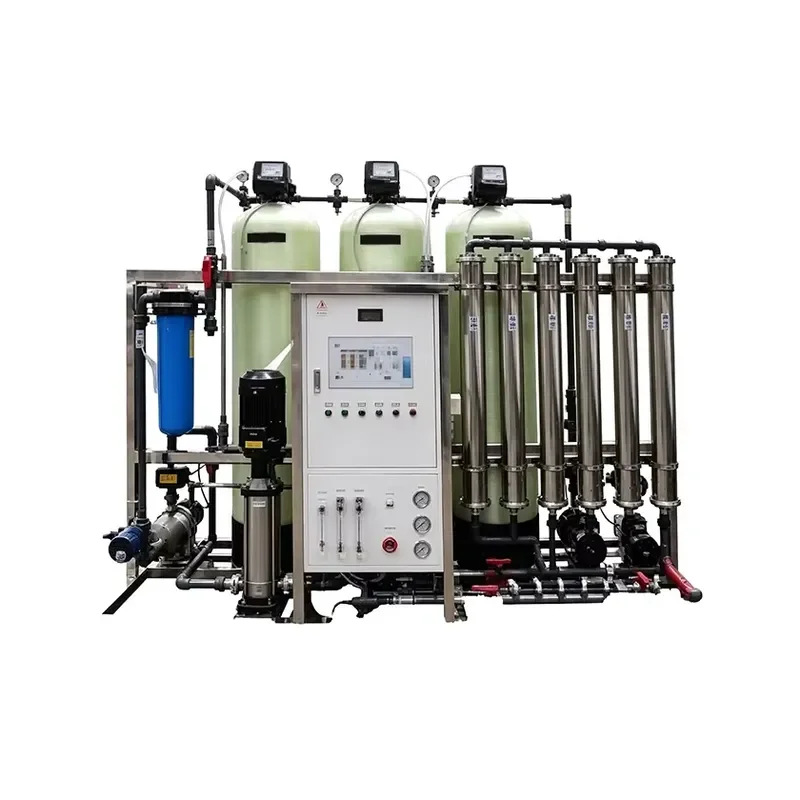 

PLC Controlled Reverse Osmosis Water Treatment Plant With Pump