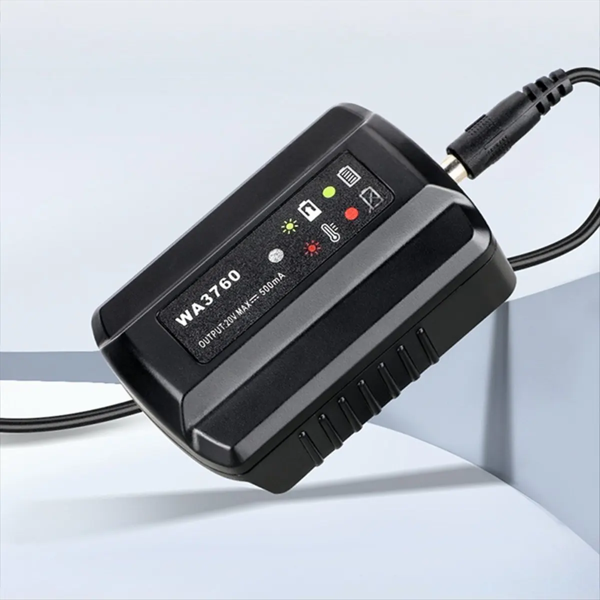 AS520 HAPPY^WA3760 Lithium Battery Charger for 20V WA3551 WA3572 WA3550 WA3553 WG629 WA3860 WA3760 WA3880 EU Plug