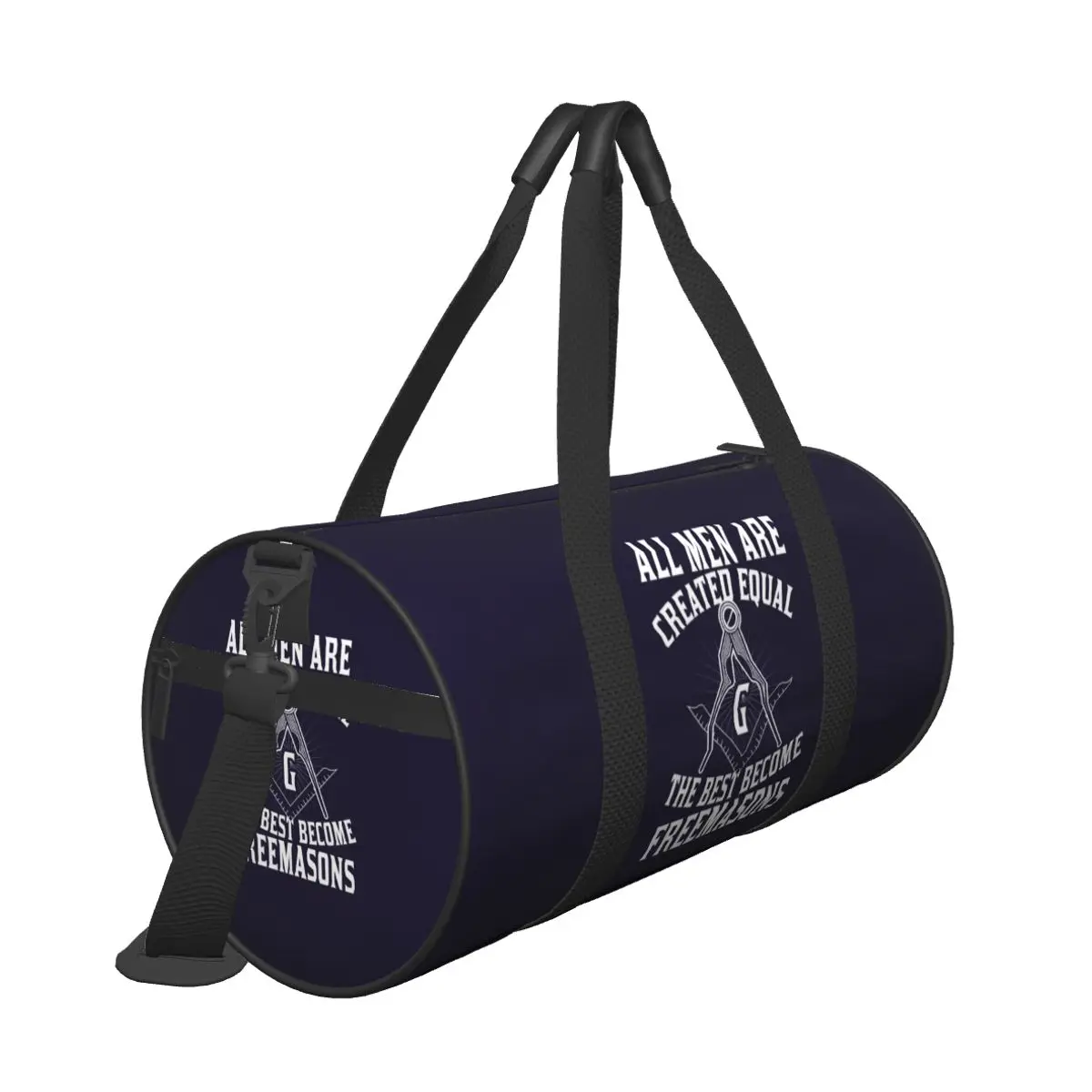 Bolsa de gimnasio con logotipo de Freemason para hombres, bolsos deportivos de entrenamiento de viaje clásicos con zapatos, bolso de Fitness, bolsos Oxford, novedad