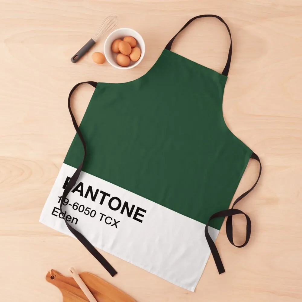 Pantone Eden Apron Kitchen Apras For Women Art Apron