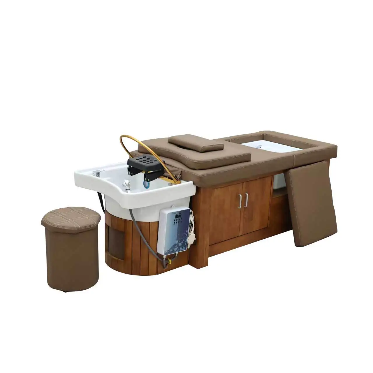 CX Health Center Barber Shop Water Circulation Fumigation Water Heater, Foot Therapy Integrated Beauty Bed