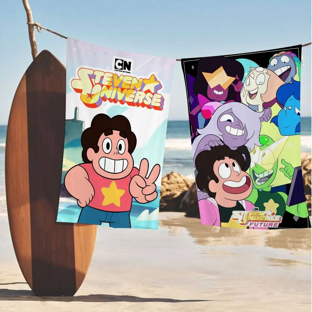 Animation S-Steven U-Universe Microfiber Beach Towel Absorbent Quick dry Soft Yoga Swimming Resort Mountain Climbing Towel
