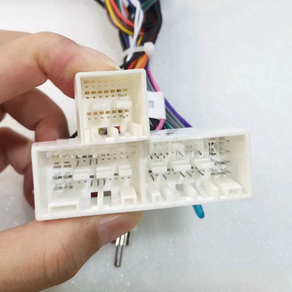 For KIA CEED/NIRO/RIO/SELTOS/SPORTAGE/HYUNDAIMistra Android Car Radio Canbus Decoder Wiring Harness Adapter Power Cable HY-SS-04