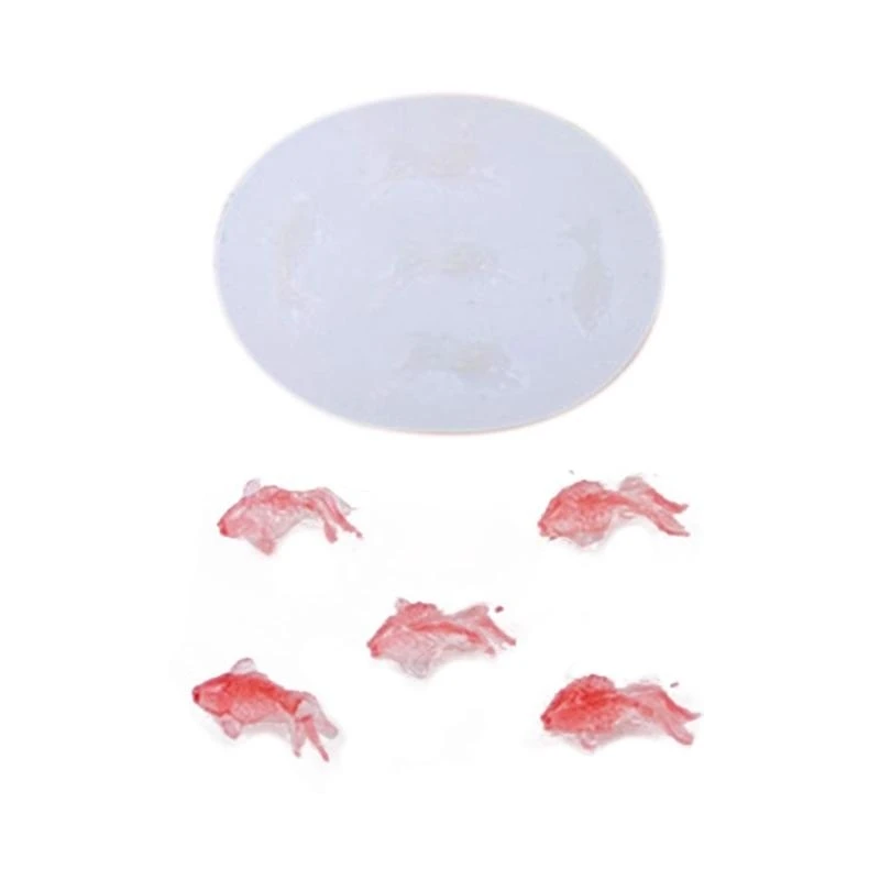 قالب خبز سيليكون مبتكر على شكل سمك الشبوط آمن للاستخدام في فرن الميكروويف وفريزر مثالي لتزيين المنزل والمطبخ في العطلات #2