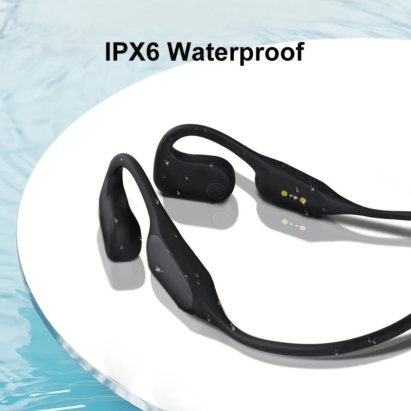 

IPX6 Waterproof Sports Air Conduction Headphones BT 5.3 Fitness Wireless Headset Earphone for Running Cycling Hiking