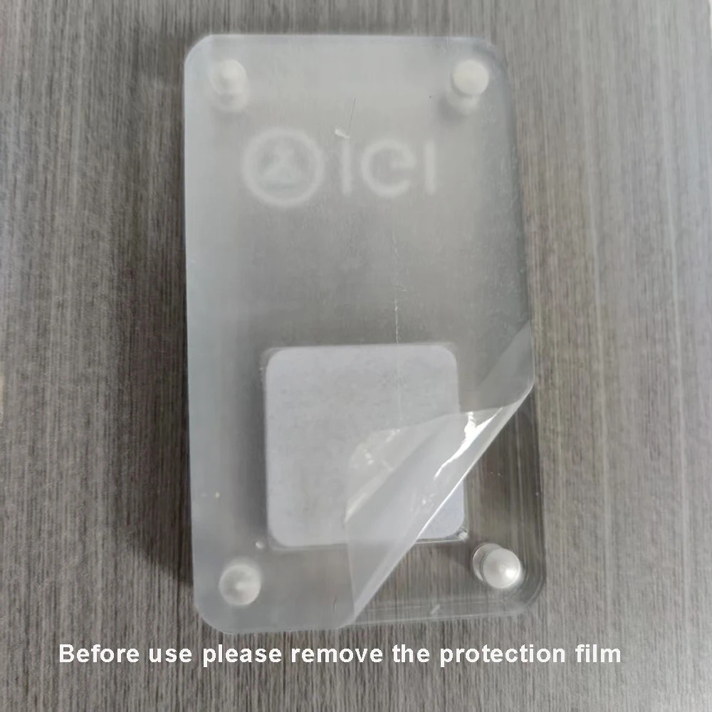 Transparent Stone Storage Box Gems GIA Jewelry Display Organizer Gemstone CVD IGI Gift Packaging Box Loose Diamond Showcase Tray