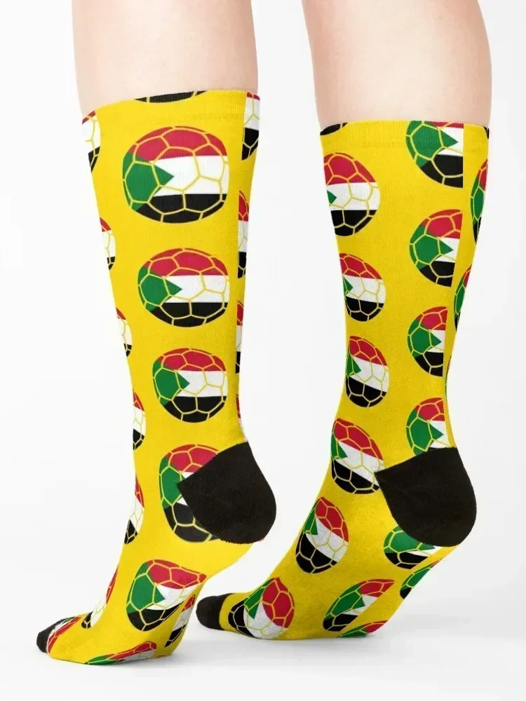 Sudanese Football Socks heated Novelties gift valentine gift ideas Women Socks Men's