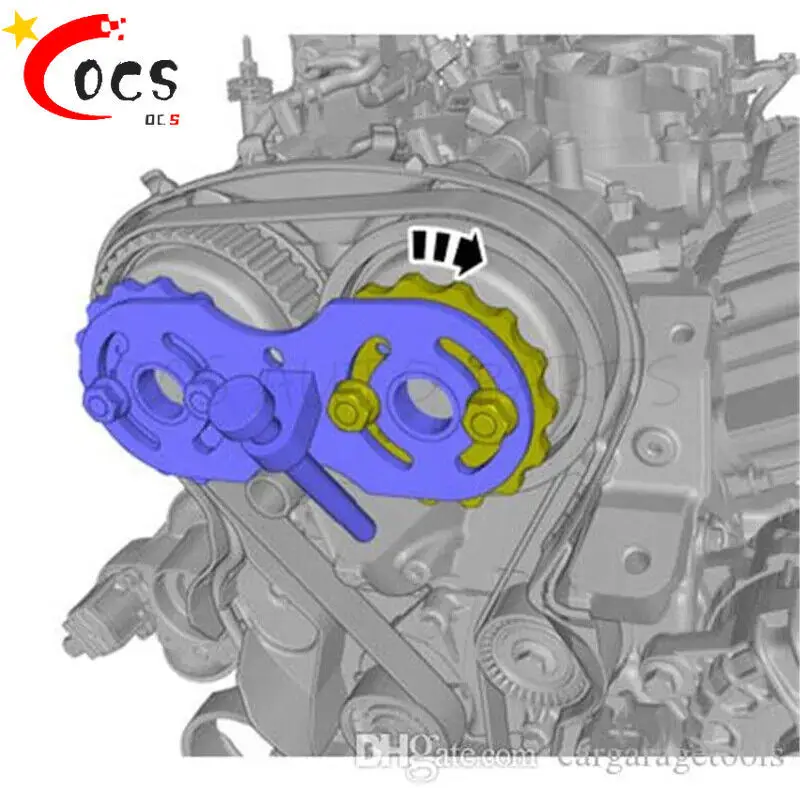 9997493,9997495,9997490 Camshaft Alignment Tool Kit  For New Volvo 2.0T S60 S80 V60 V70 XC60 XC70 XC80 Engines Timing Belt