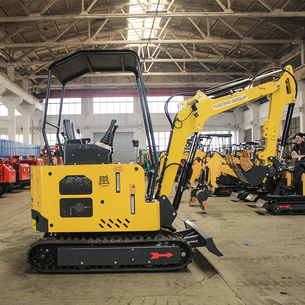 2 Ton Hydraulic Mini Excavator Agricultural Orchard 1 Ton Trench Small Digger 2000 Kg Diesel Home Use Mini Excavator Customized