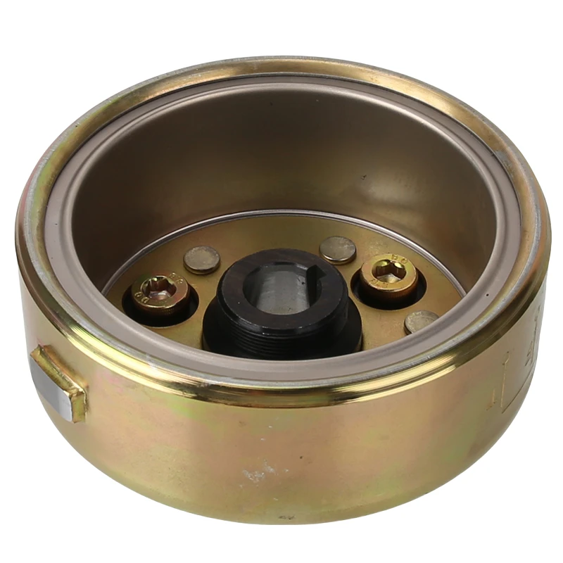 6 Coil Magneto Level Magnet Flywheel Roller – Compatible with 110cc Pit Trail Dirt Bike, ATV,  For , Quad & Motorcycle