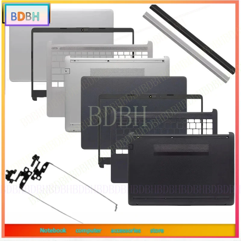 New For 14-DF 14-CF-14-DK 14S-CF 14S-CR 240 G8 245 G8 Laptop LCD Back Cover Front Bezel Palmrest Case Bottom Shell Black Silver