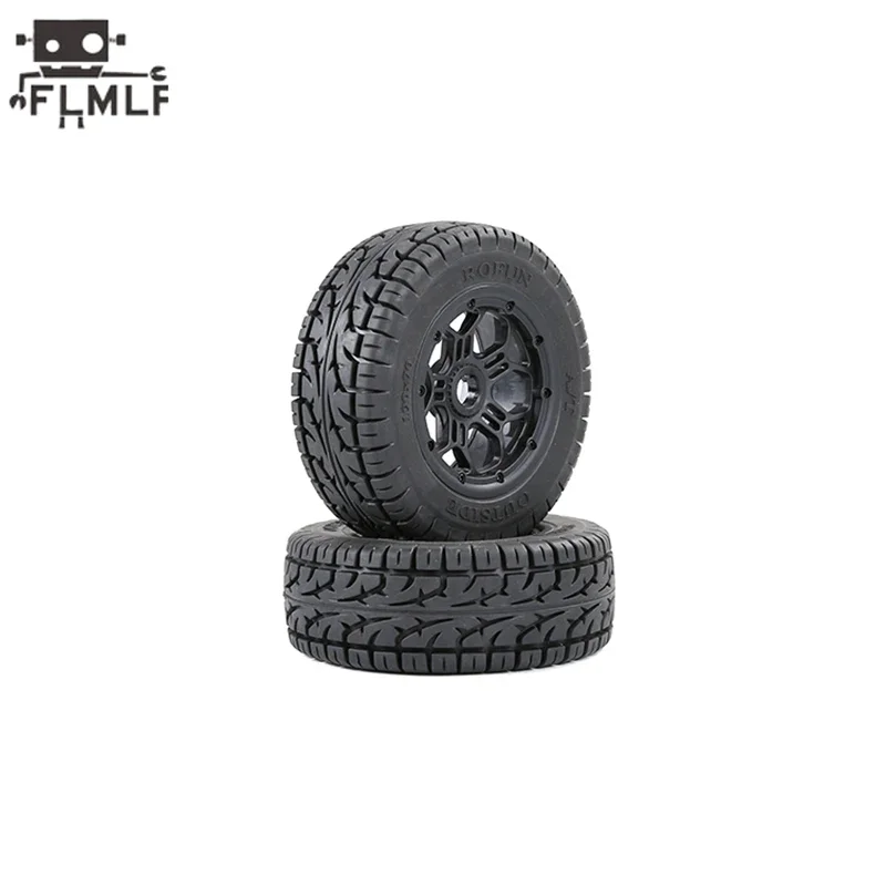 All-Terrain ล้อยางชุดประกอบชุด Fit 1/5 Losi 5ive-T Rofun Rovan LT KingMotor X2 SLT V5 BAJA 5SC FID DTT QL 5T รถบรรทุกอะไหล่