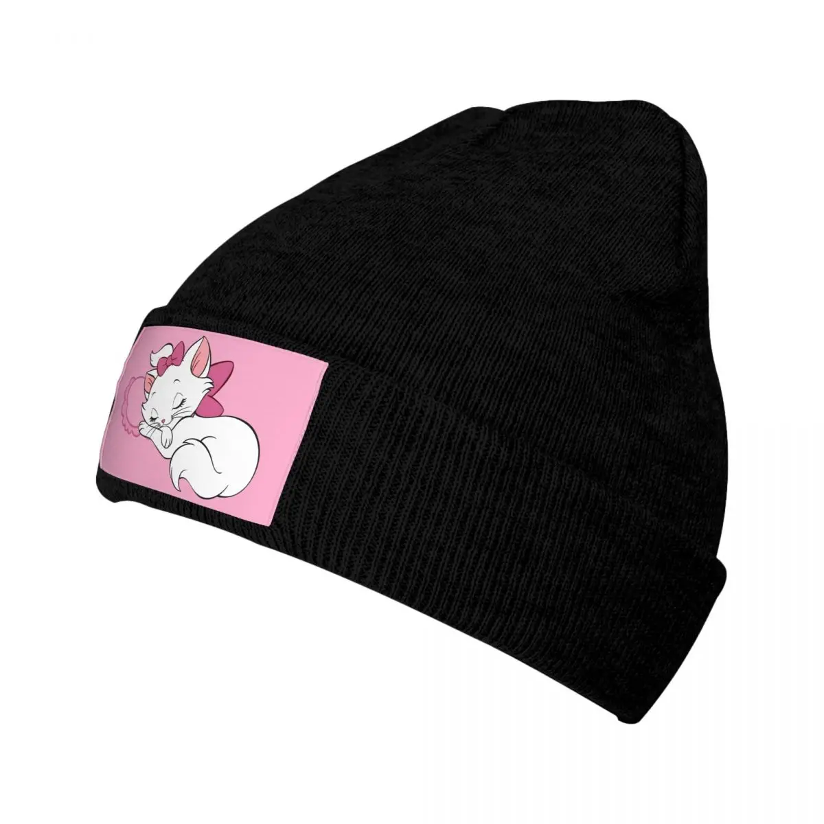 مخصص الأرستوكاتس Skullies Beanies قبعات شتاء بارد دافئ النساء الرجال قبعات متماسكة للجنسين الكبار القط مانغا بونيه القبعات