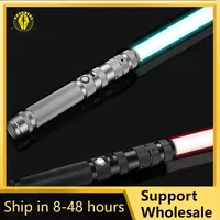 Light Saber Lightsaber, Glack, Heavy Dueling, 13 RGB Colors Change, FOC, Bladed, 56cm, Cosplay Kids Toys, Jedi Laser Sword, Gift