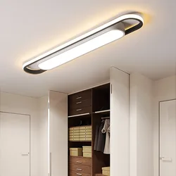 Led retangular luzes de teto moderno nordic varanda corredor lustres quartos lâmpada da cozinha sala estar iluminação decoração