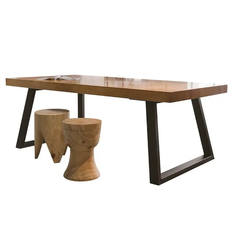 

Solid wood Nordic computer table Simple modern Writing desk Study table Pine Simple