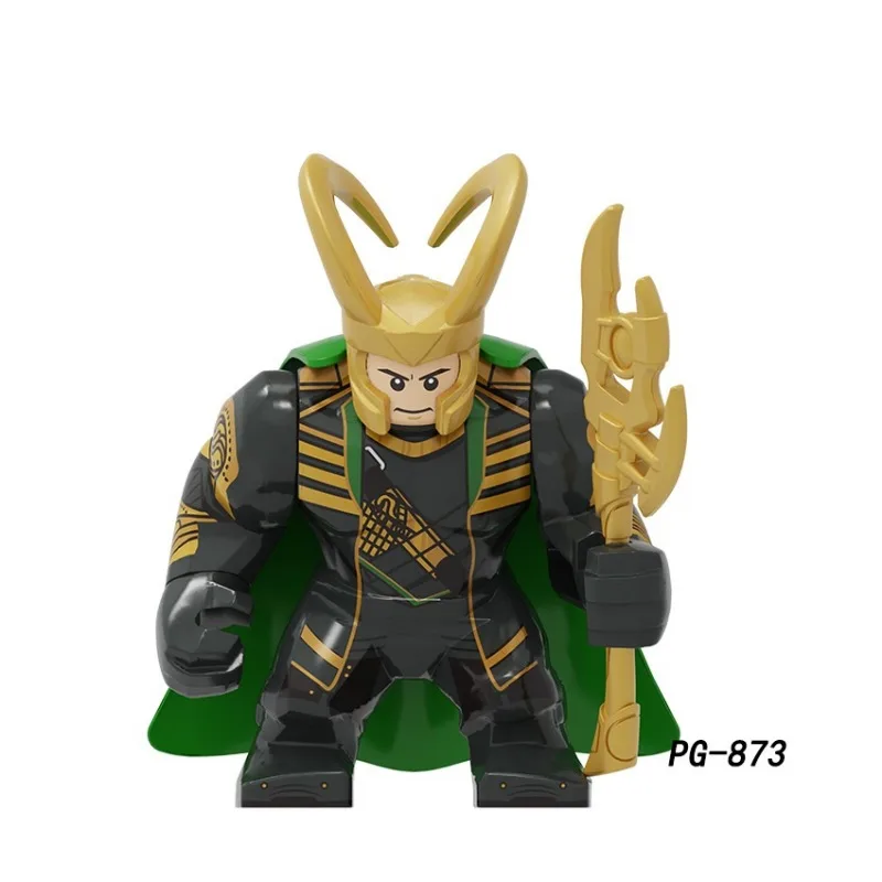 Marvel Mini Building Block Figurine Anime Figure Superhero Hulk Annihilator Assembly Building Block Toy Children's Birthday Gift