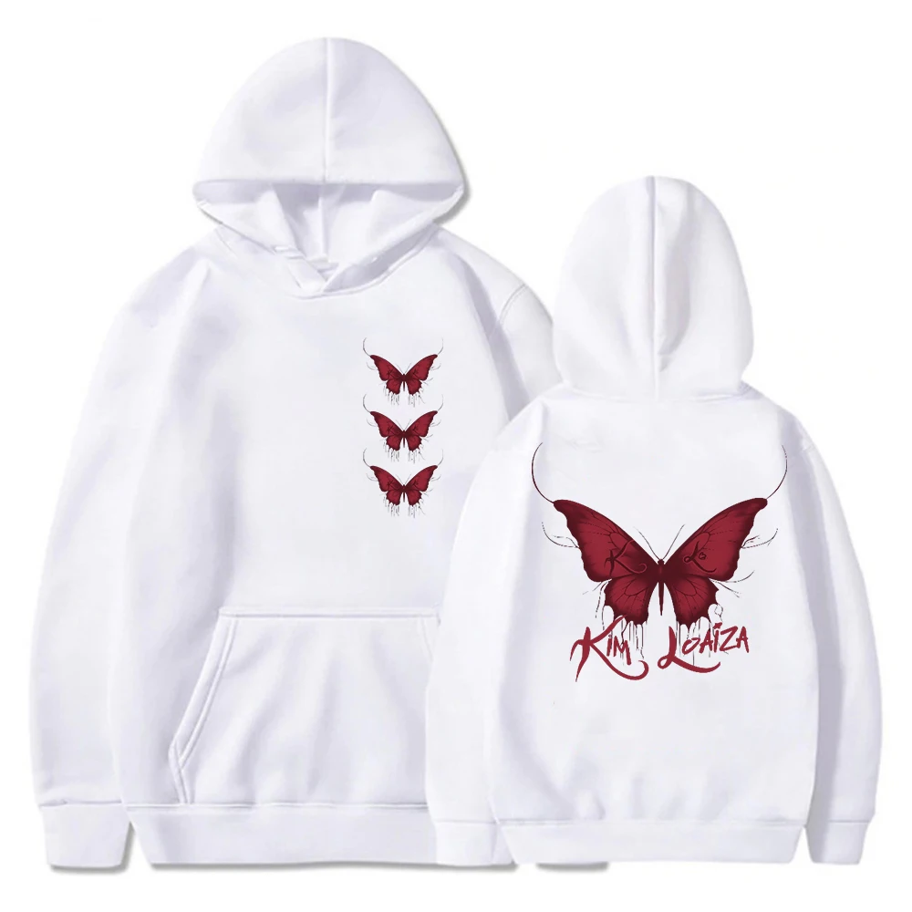 

Kimberly Loaiza Butterfly Hoodie La Despedida Tour Merch Long Sleeve Streetwear Men Women Hooded Sweatshirt Fashion Clothes