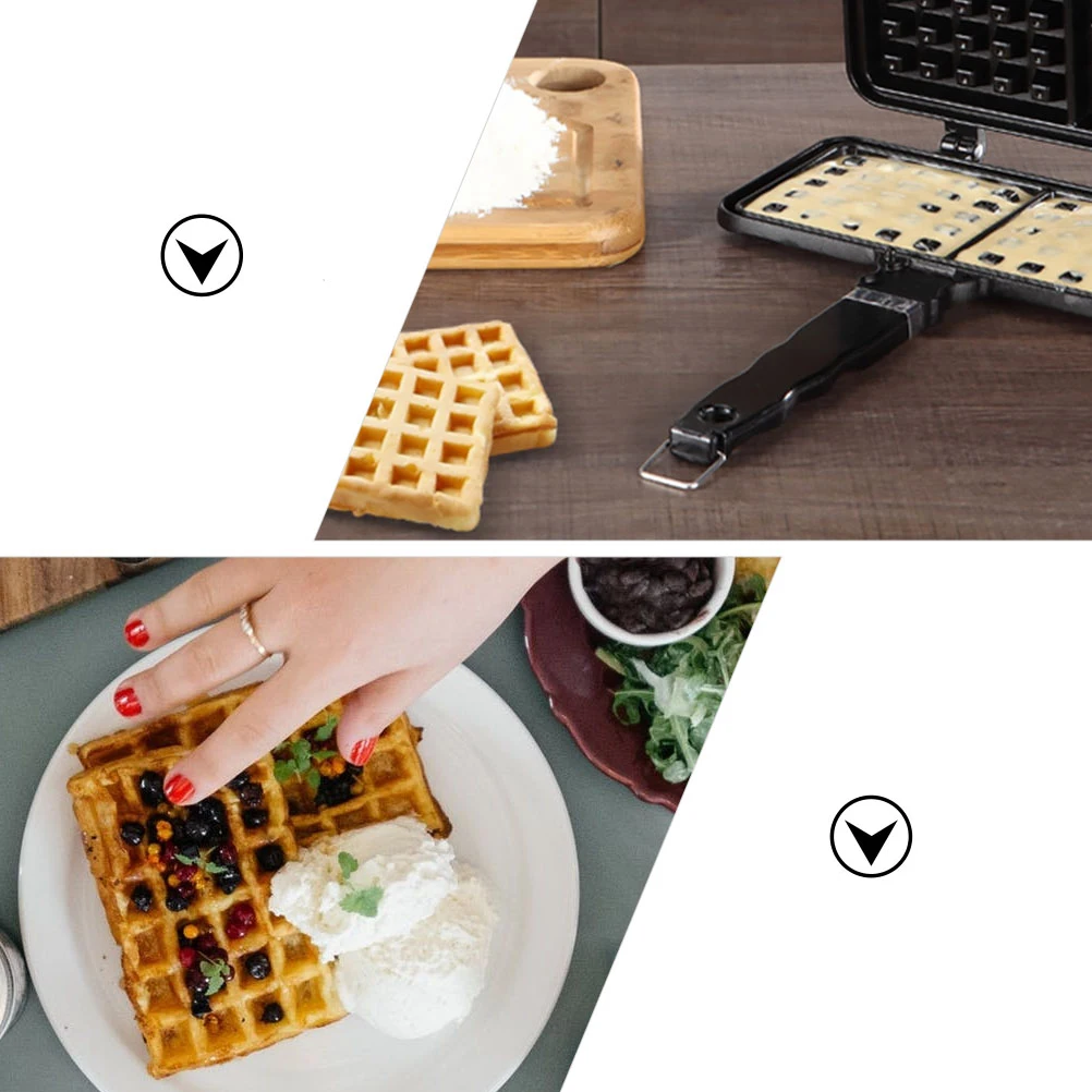 

Durable Waffle Mould Non-Stick Cake Maker Bakeware For Delicious Treats