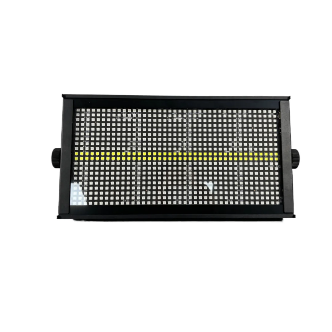 1-10 sztuk/partia 960 sztuk LED RGB światło stroboskopowe 8 segmentów głos Led Disco pełnokolorowa lampa błyskowaEtui z efektem scenicznym na