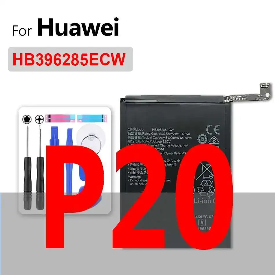 Bateria do Huawei P6 P7 P8 P9 P10 P20 P30 Lite mini Max Plus Pro/do Honor 6C 6A 7X 8 8A 8S 8C 8X 9 9i 10 20 10i 20i Lite Pro