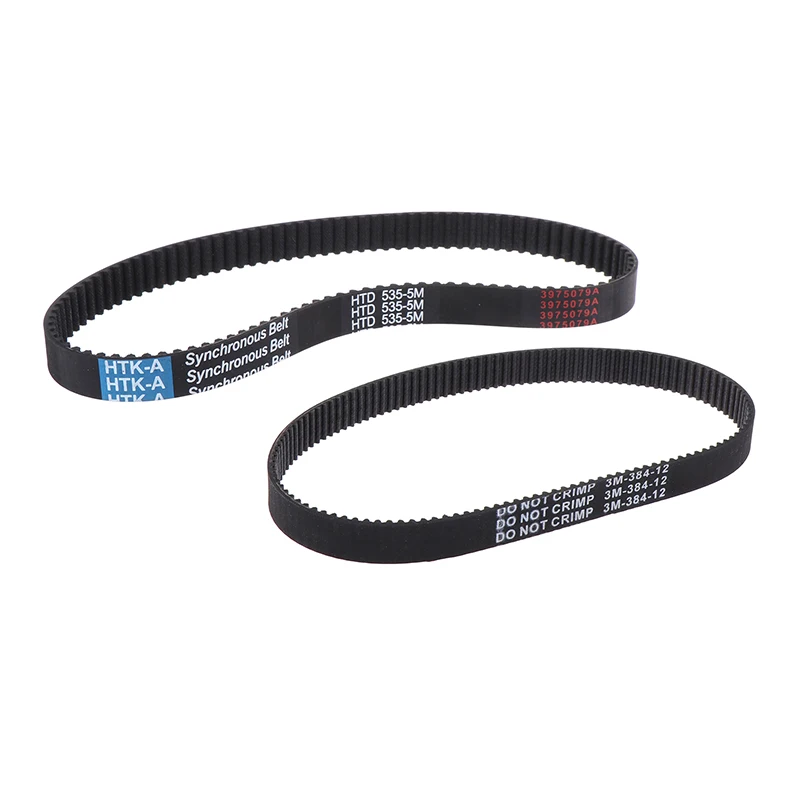 Electric Scooter Belt 3m 384 12 Transmission Timing Belts HTD 3m-384-12 5M-535-15 Rubber Drive Stripe E-scooter Hoverboard Parts