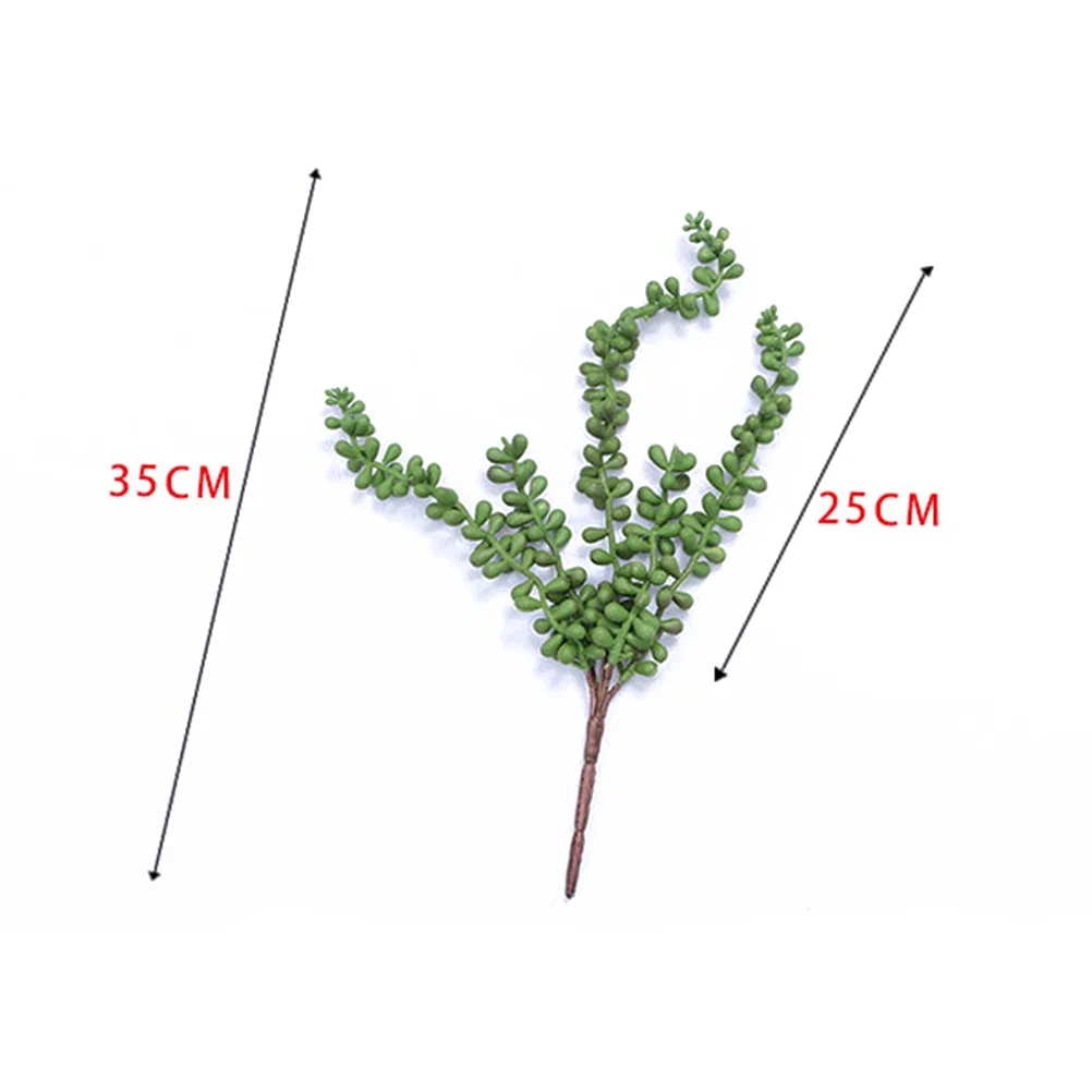 

4pcs Artificial Green Vines Decor Washable Green Vines Decor Wedding Party Festival Home Decoration 35X25Cm
