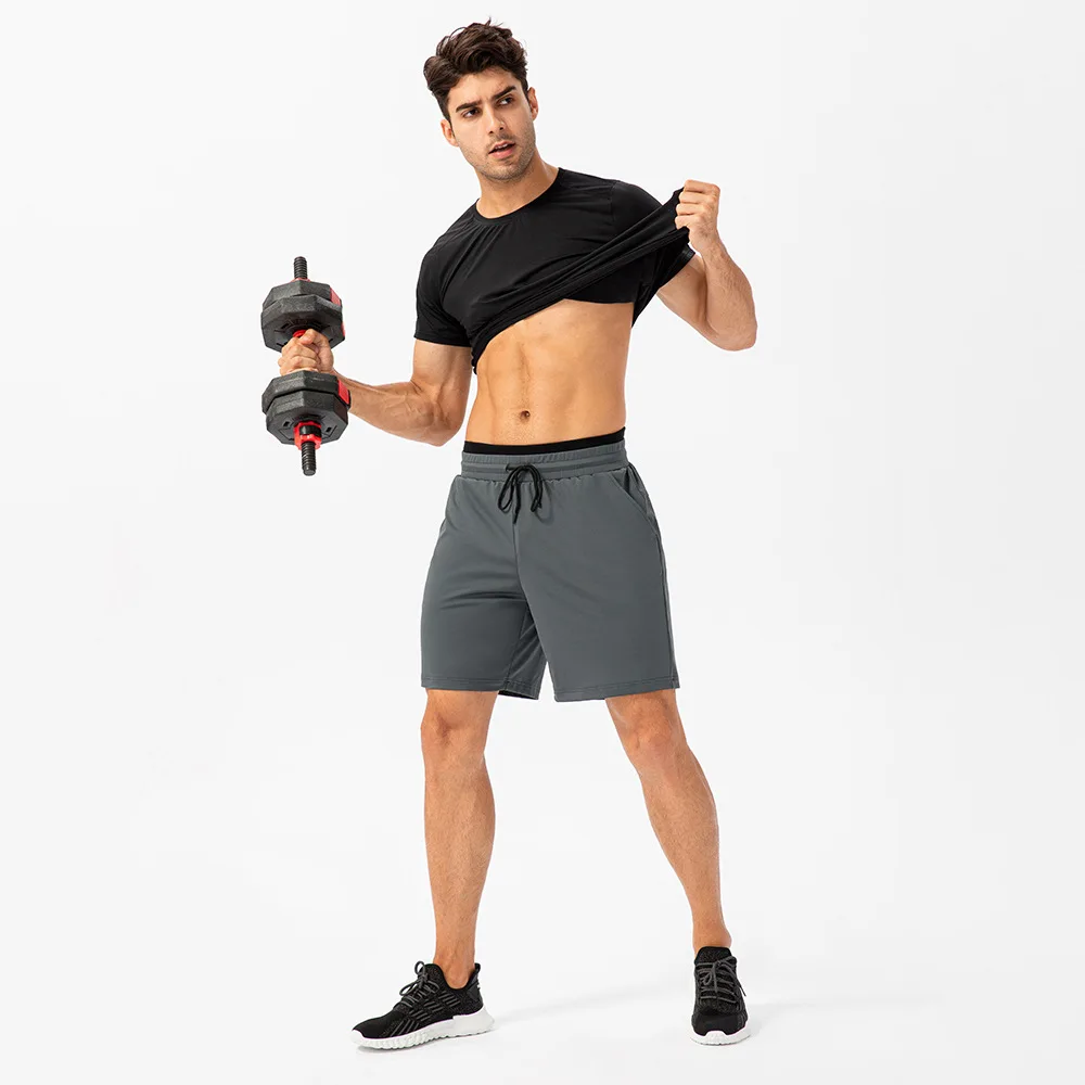 

2025НОВЫЕ мужские модные летние легкие шорты для занятий спортом на льду, быстросохнущие баскетбольные тренировочные брюки для фитнеса, брюки для бега