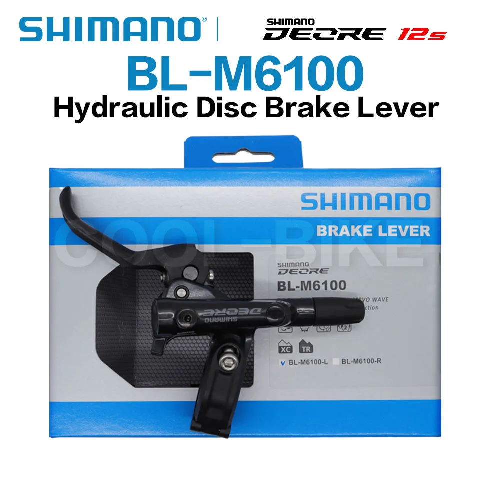 

Shimano Deore BL-M6100 гидравлический дисковый тормозной рычаг I-Spec EV M6100 рычаг левосторонний правый рычаг горного велосипеда тормозной рычаг запчасти для велосипеда