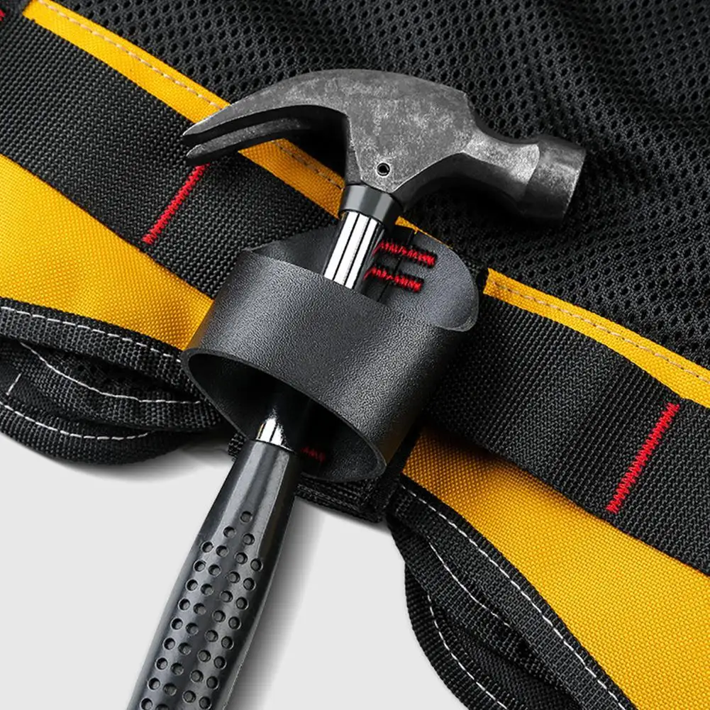 Adjustable Lightweight Construction Work Tool Vest Kit Kit Vest Pockets Straps Special Tool Tool Repair Professional Electr P0Y0