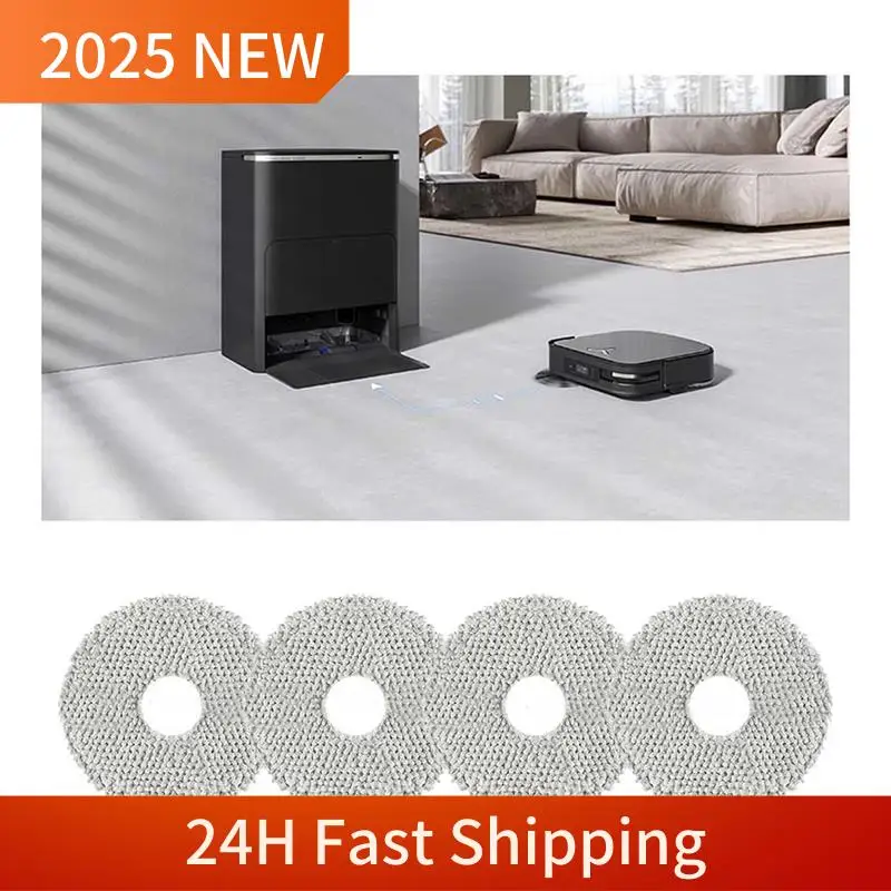 

For Ecovacs X2 Omni / X2 Pro / X2 Attachment Main Side Brush Cover Hepa Filter Mop Cloths Dust Bag Accessory