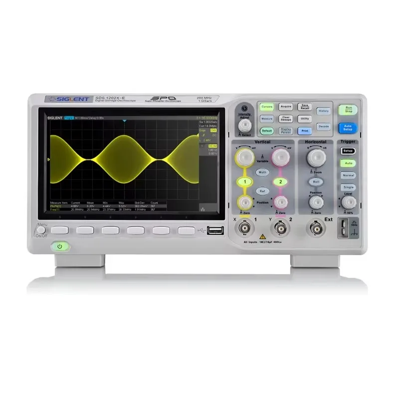 

SDS1000X-E 4-Channel Oscilloscope - 1GSa/s Sampling & 14Mpts Memory