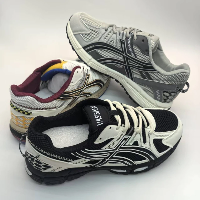 

Men's Casual Shoes Hot Selling Thick Soled Wear-resistant Lace Up Flat Shoes Neutral Comfortable Anti Slip Board Shoes for Men
