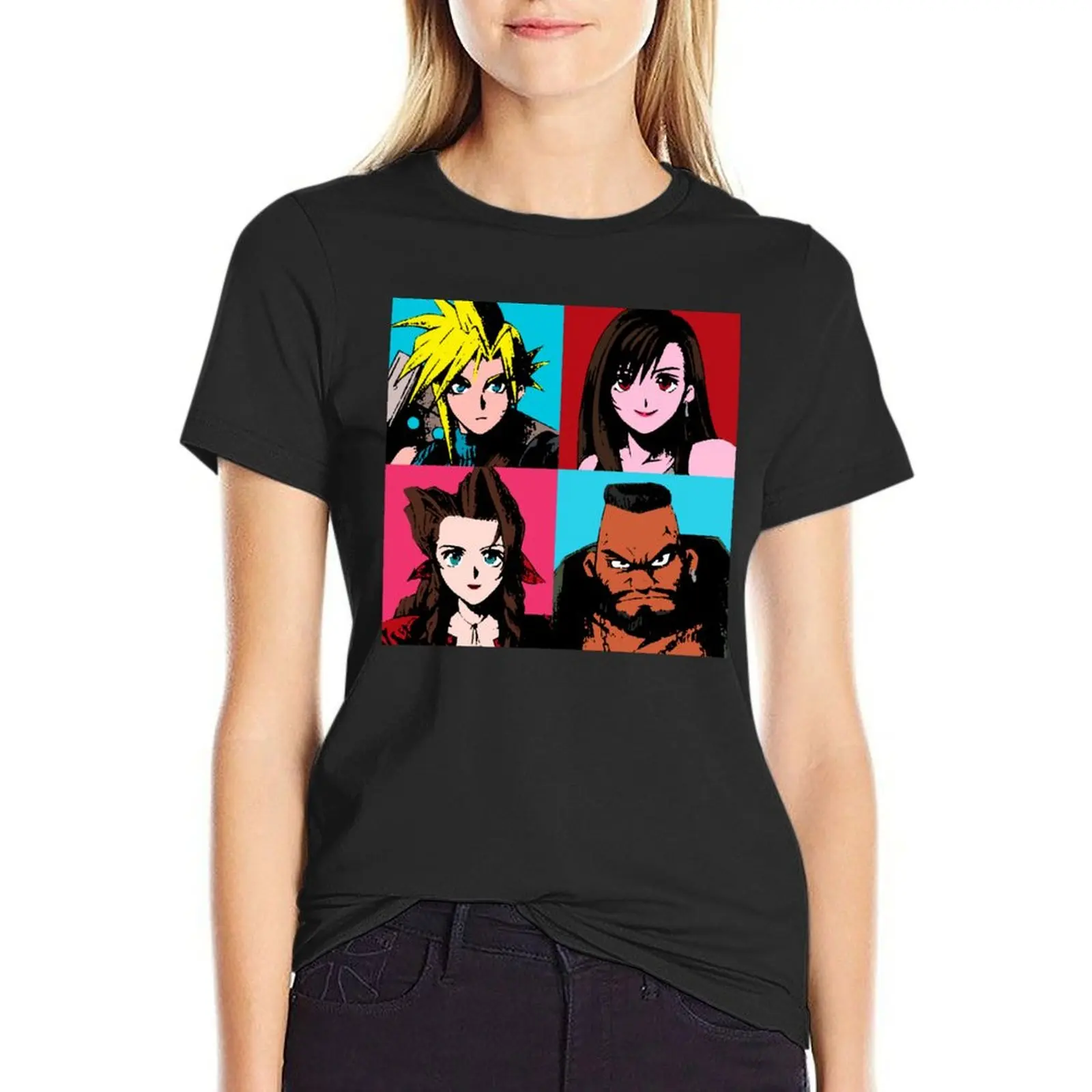 

Final Warhol Fantasy T-Shirt quick-drying Aesthetic clothing plain graphics t shirts for Womens