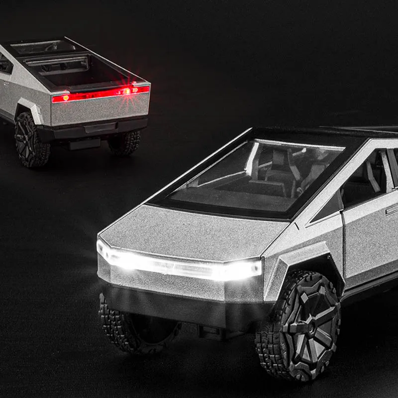 1:36 Scale Zinc Alloy Pickup Off-Road Vehicle Model Toy,With Sound Light&Pull Back,Boy Girl Birthday Gift Xmas Surprise Toy Car1:32 Scale Zinc Alloy Pickup SUV Model Toy With Sound Lights And Pull-back, Christmas Surpr