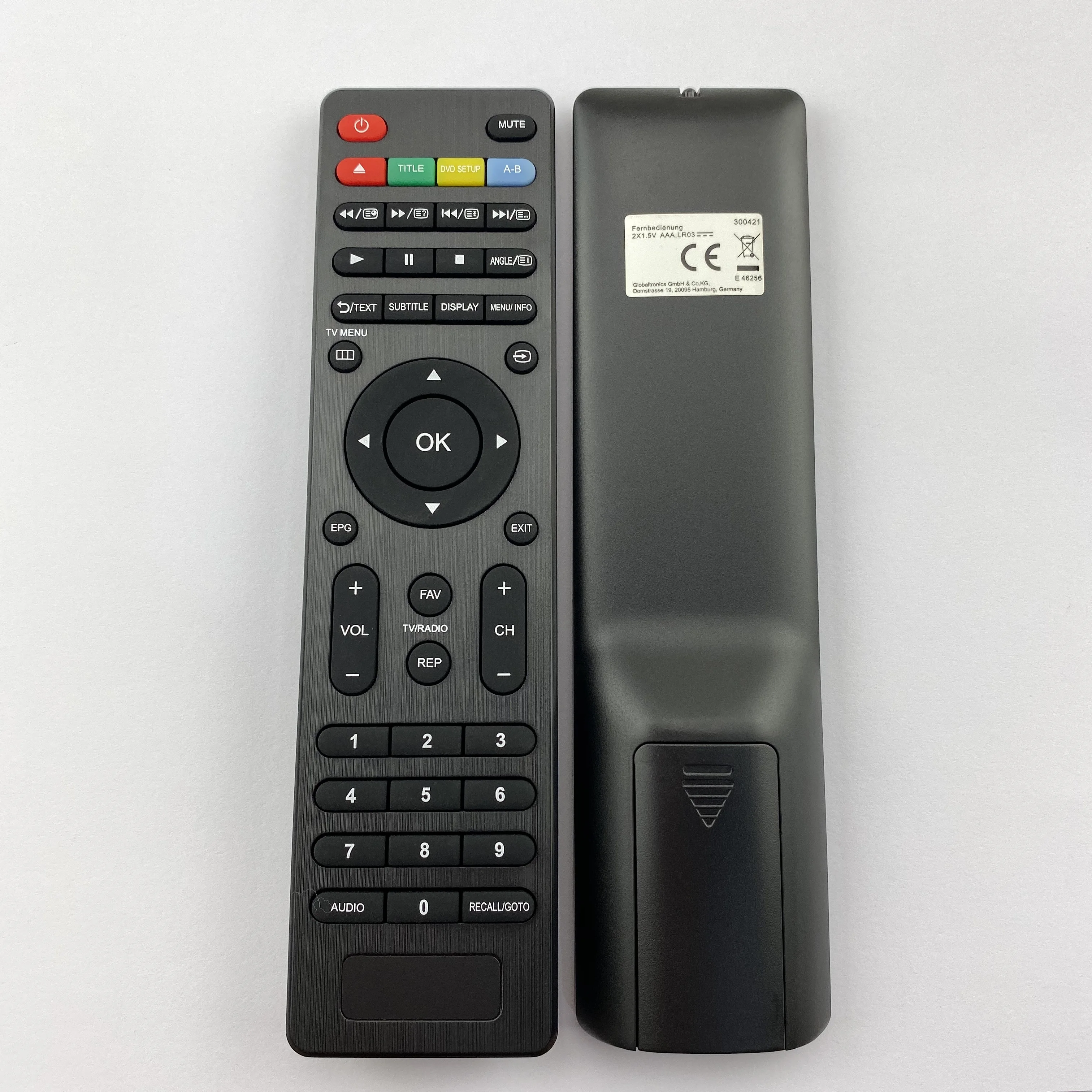 New G32LCDV E46256 Infrared Remote Control for GRUNDIG TV Compatible with JVC Veon LCD TVs And High Definition Digital Set-Top B