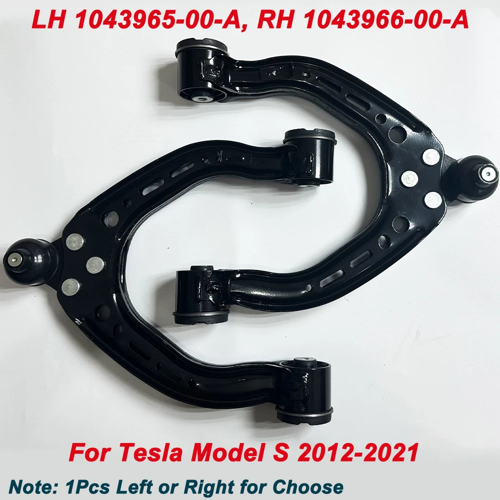 

For Model S 2012-2021 Front Upper Suspension U-Type Control Arm OEM 1043966-00-A 1043965-00-A 6008930-00-B 104396500A 104396600A